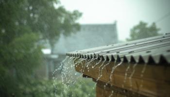 Regenwater van dak